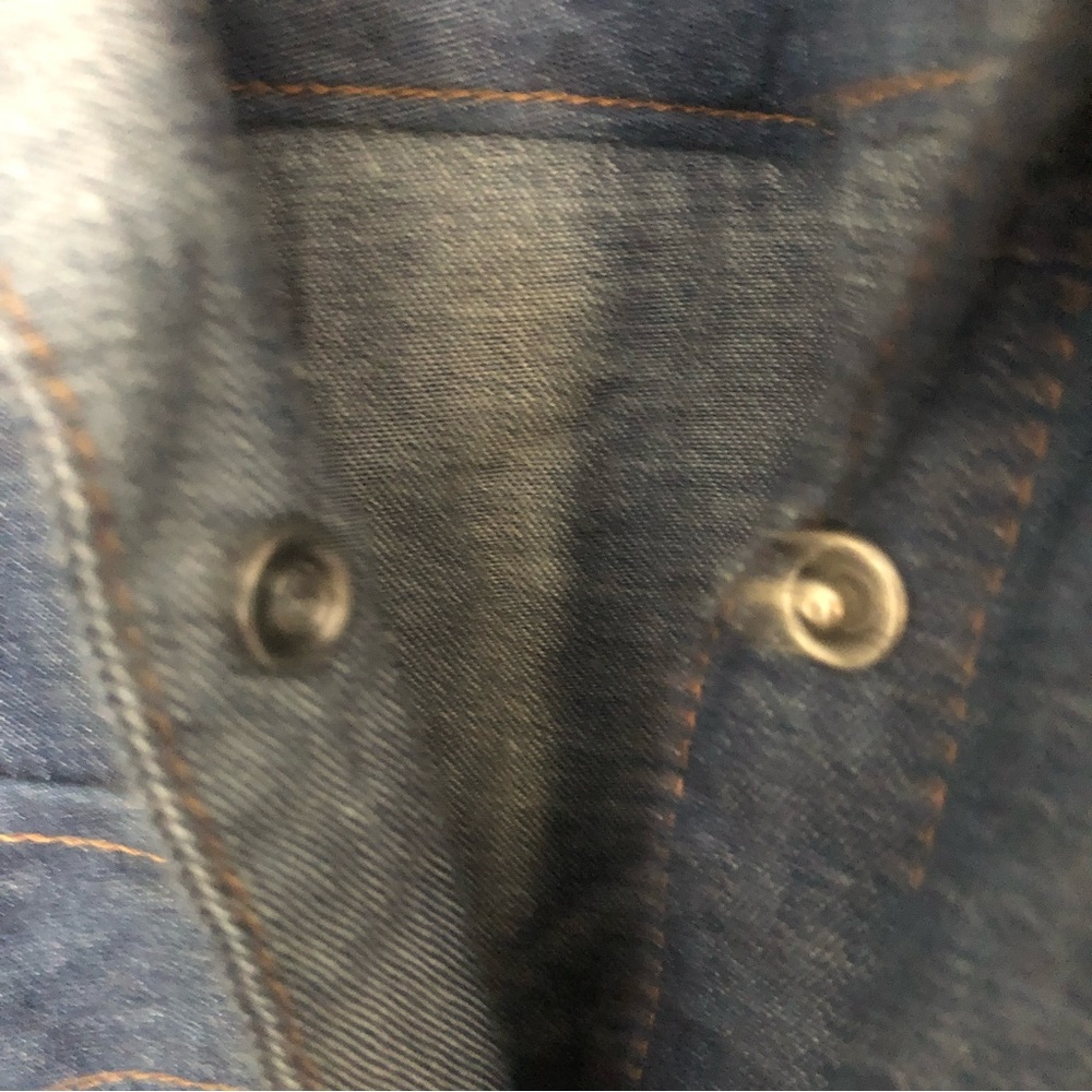 Gap denim shirt dress - Picture 3 of 4